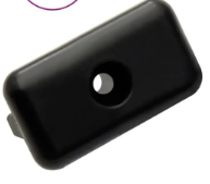 VALDECK LOT DE 100 CLIPS DE FIXATION INVISIBLE EN PLASTIQUE RECYCLE