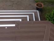 VALDECK CORNIERE DE FINITION POUR TERRASSE EN ALUMINIUM L270 X P5 X H3 CM
